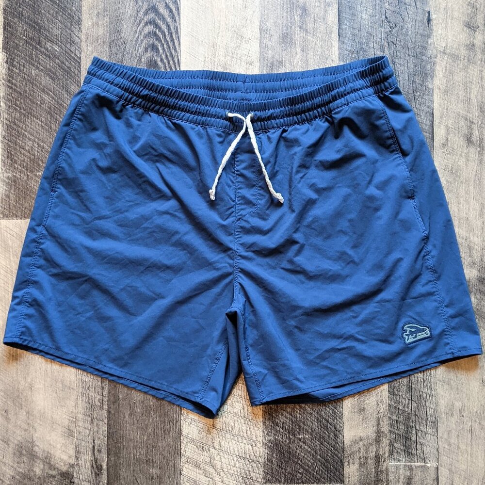 Patagonia Hydropeak Volley Shorts Navy Blue Boardshorts